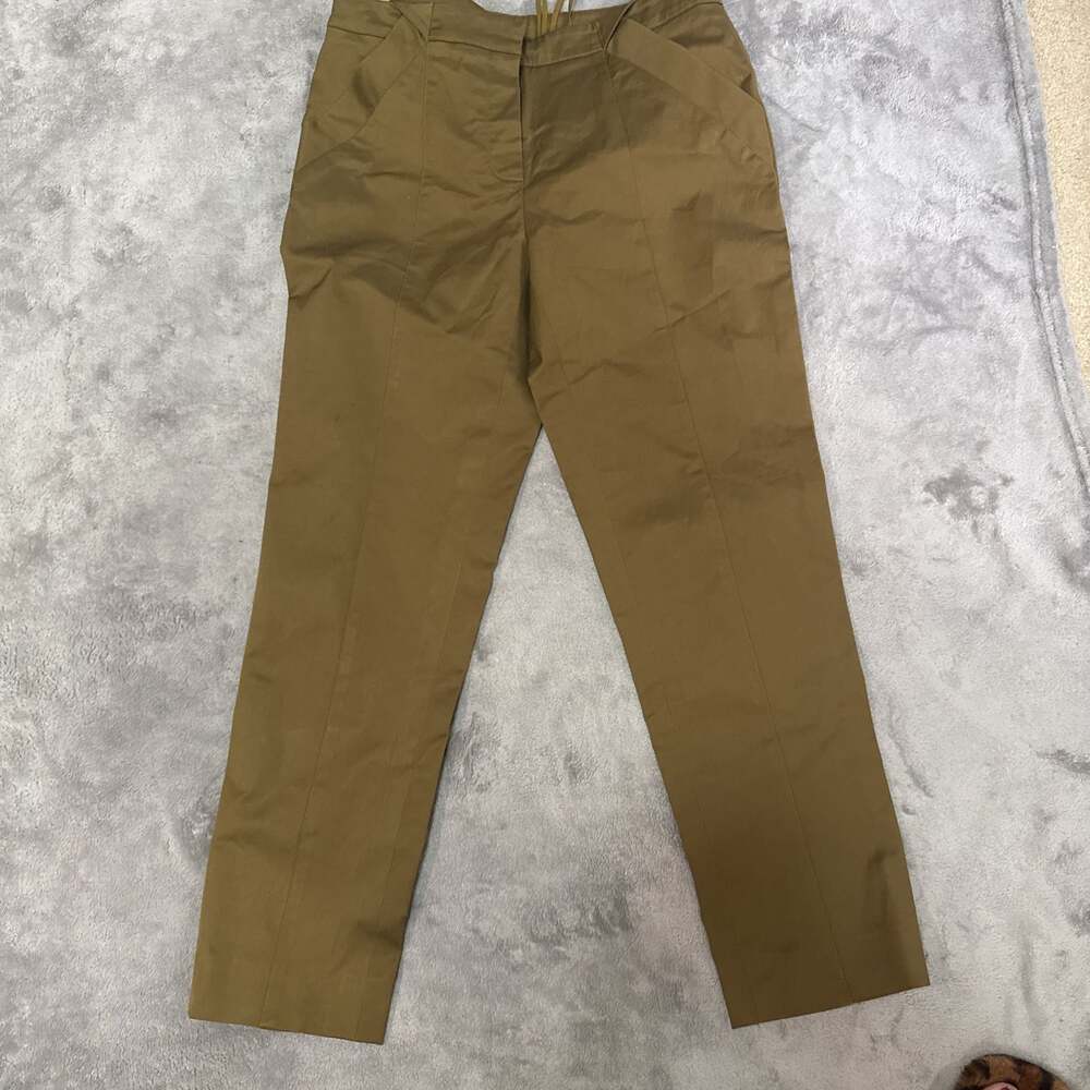 Oscar de la‎ Renta Khaki Dress Pants